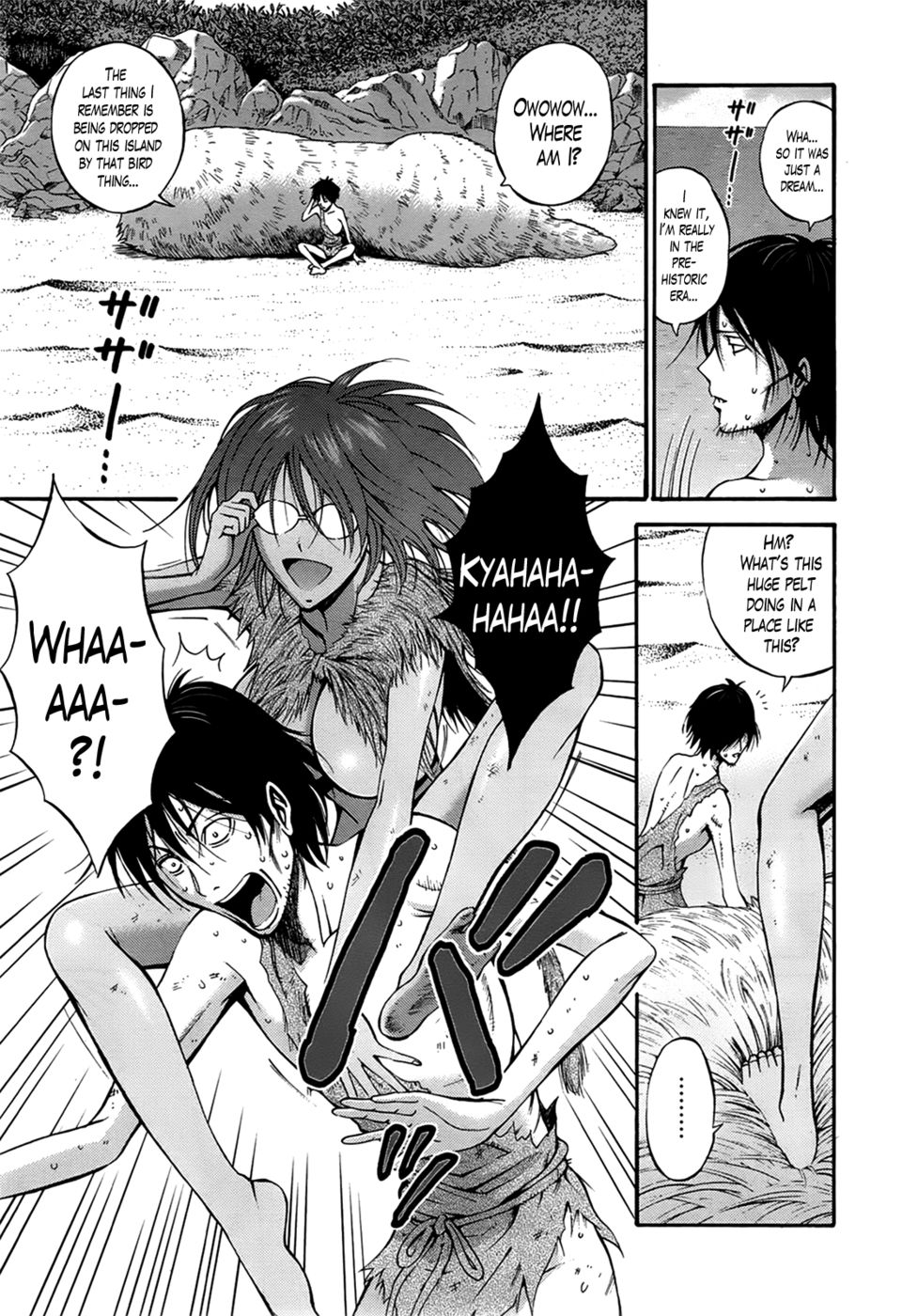 Hentai Manga Comic-The Otaku in 10,000 B.C.-Chapter 6-5